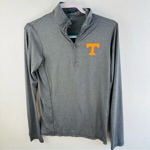 KA Knights Gray University‎ Of Tennessee Quarter Zip Shirt Men’s Size S